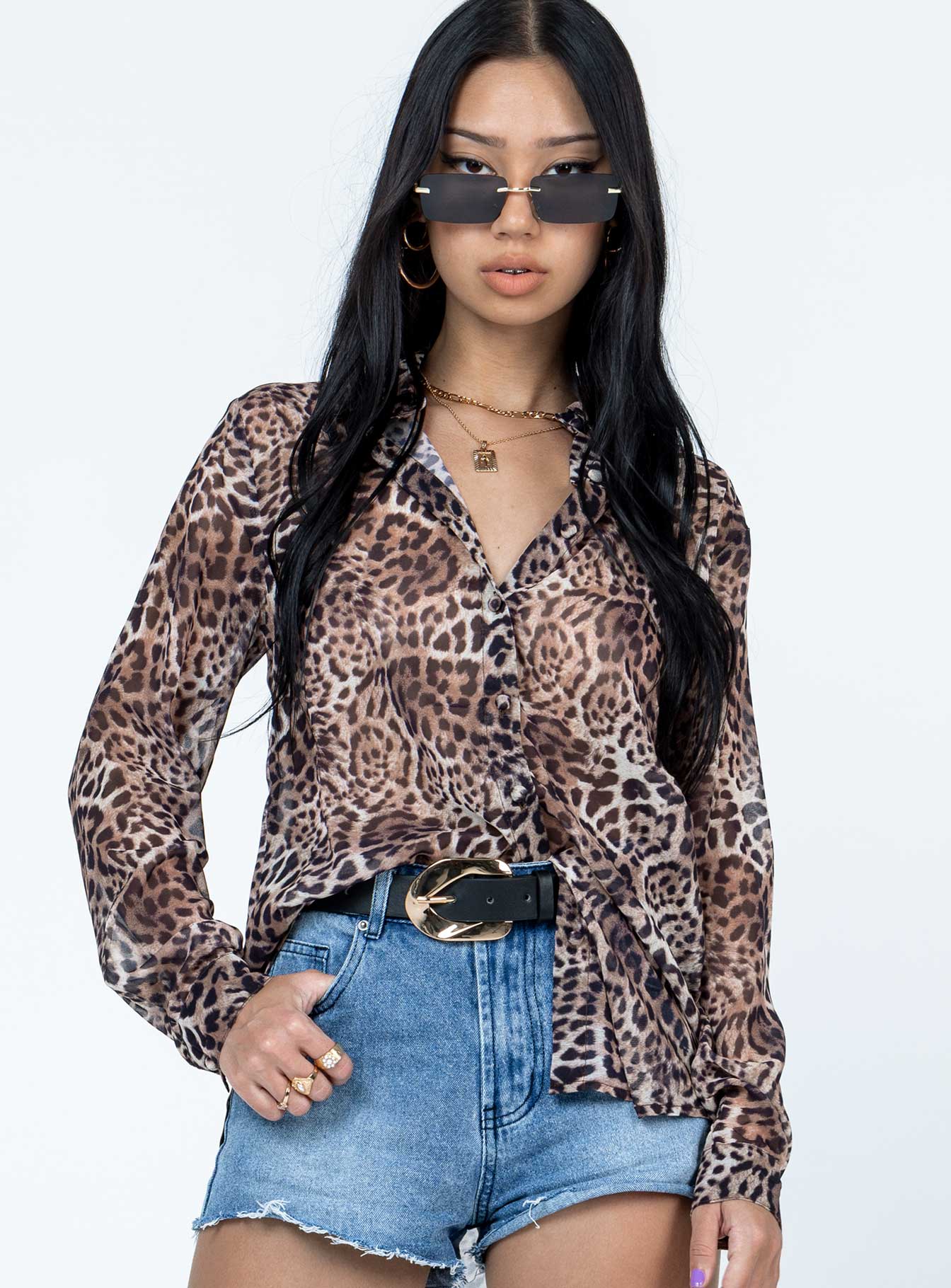Hayden Shirt Leopard