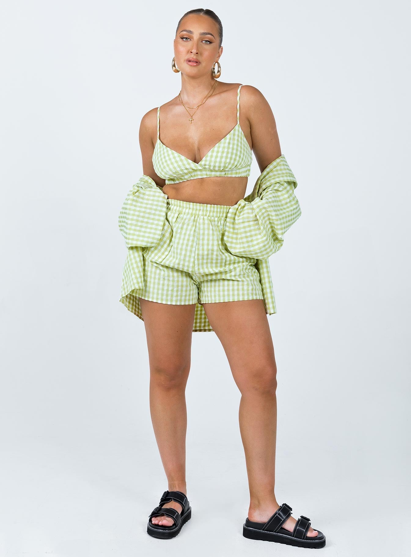 Lillia Ensemble Vert / Blanc