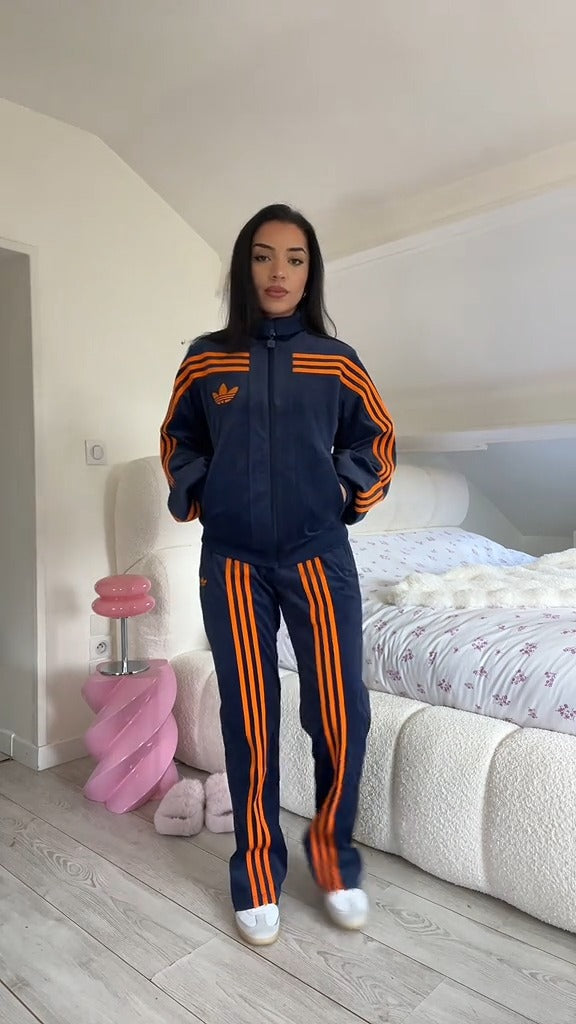 Adidas Originals™ Navy & Orange — Limited Edition ⚡ Last Units