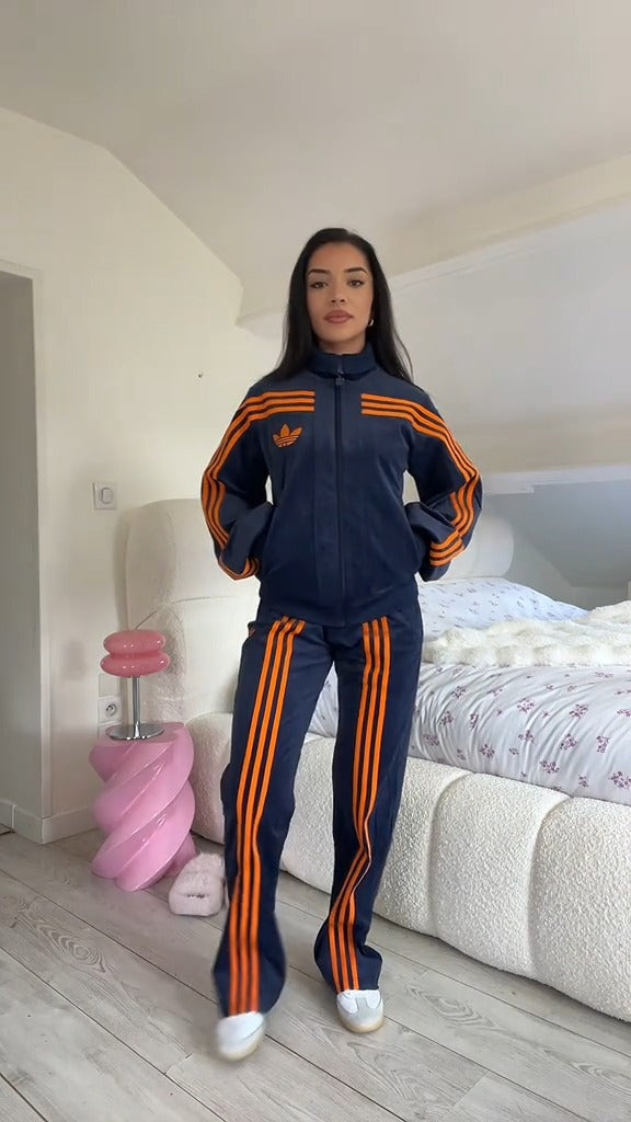 Adidas Originals™ Navy & Orange — Limited Edition ⚡ Last Units
