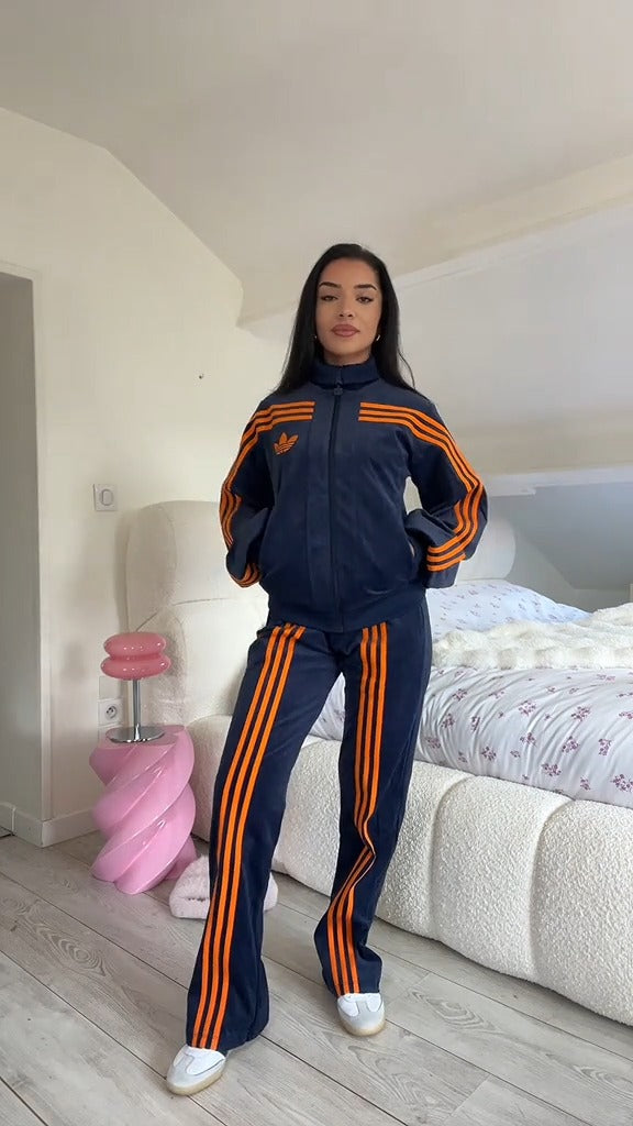 Adidas Originals™ Navy & Orange — Limited Edition ⚡ Last Units