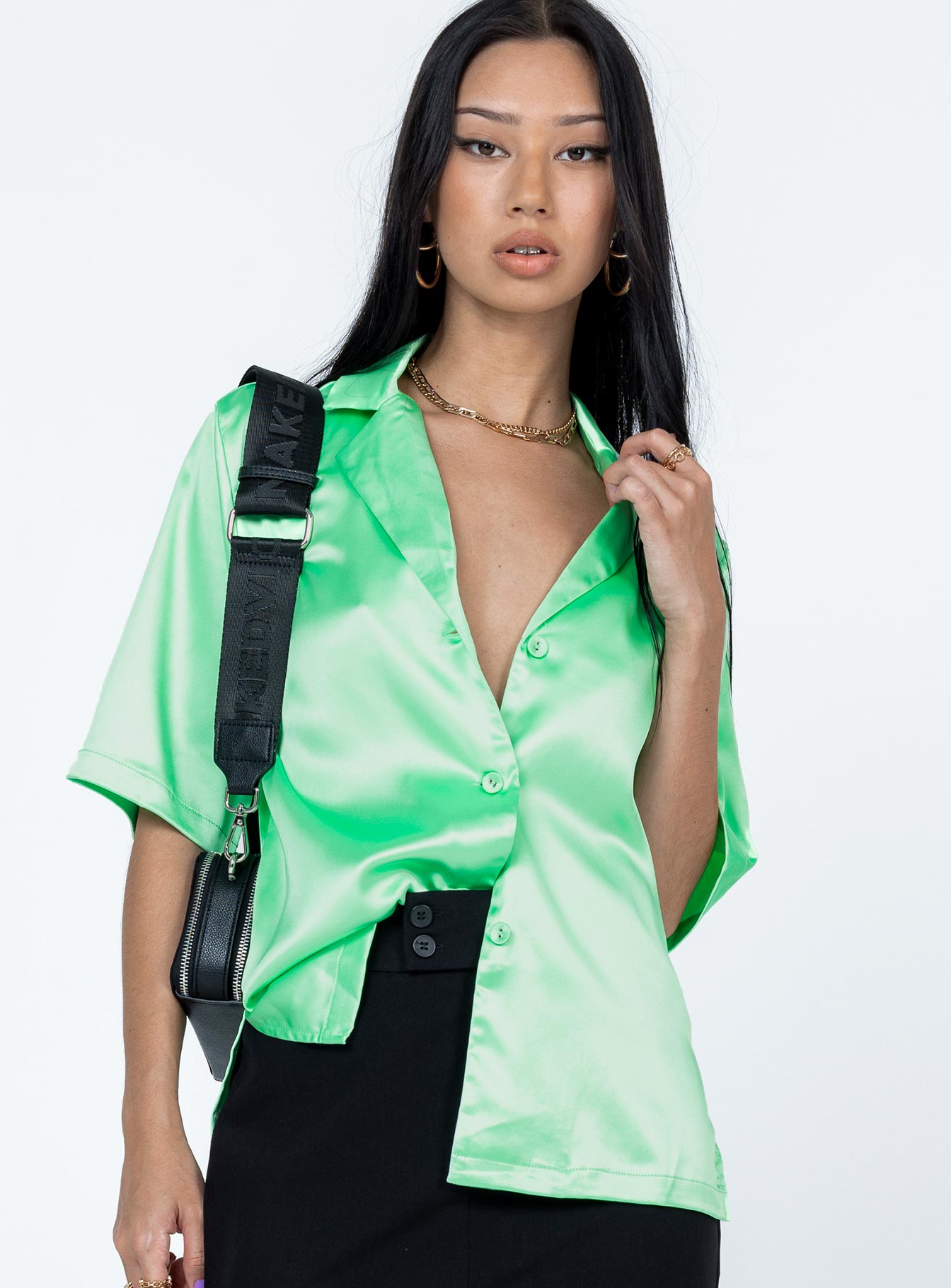 Leona Shirt Green