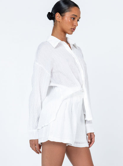 Kaitlyn 2 Piece Set White Texture