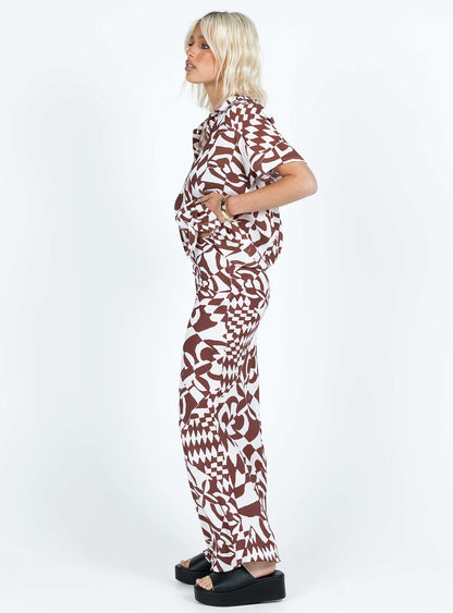 Bekka Set Brown / White