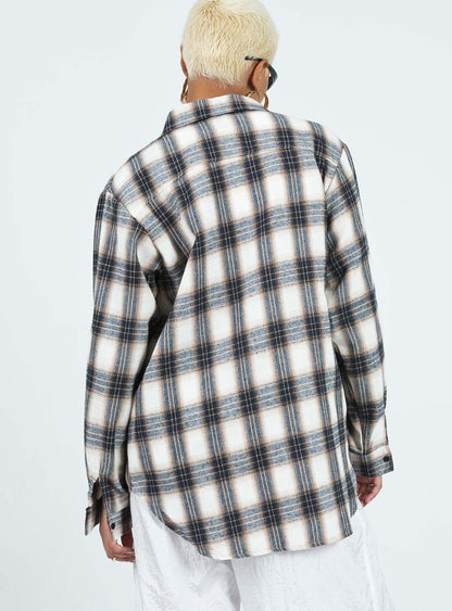 Malvern Shirt Grey Check