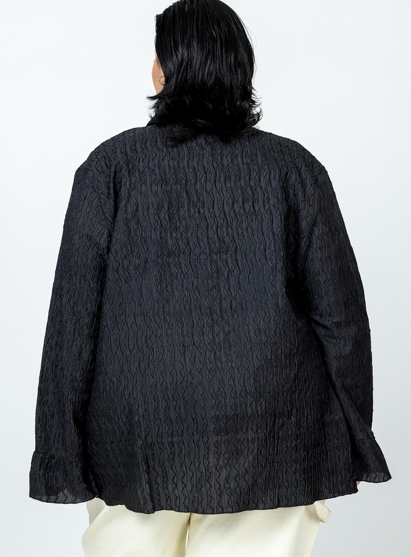 Chrisley Shirt Black Curve