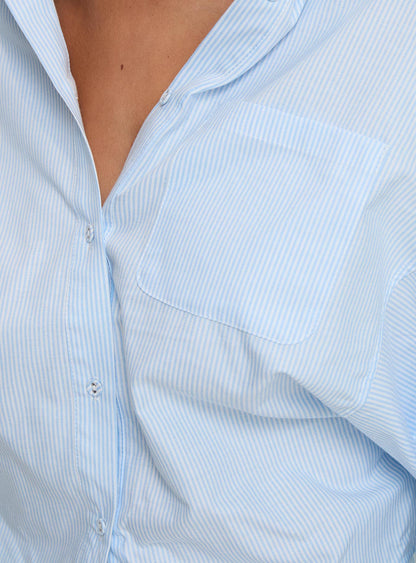 Chips Are Down Shirt Blue