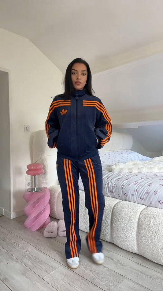 Adidas Originals™ Navy &amp; Orange — Limited Edition ⚡ Last Units